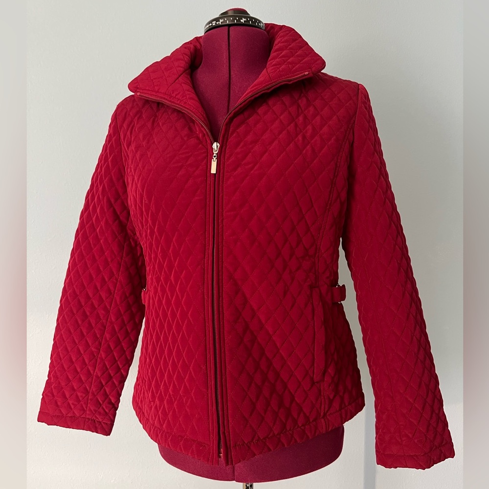 Knitted Jacket - Rainproof Material - image 1